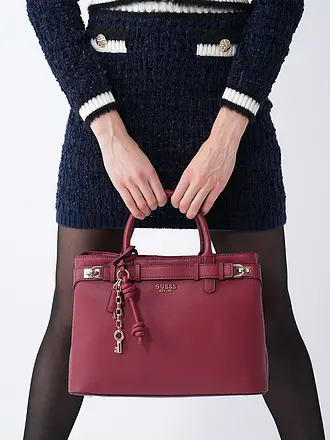 GUESS | Tasche - Henkeltasche GREGORIA | dunkelrot